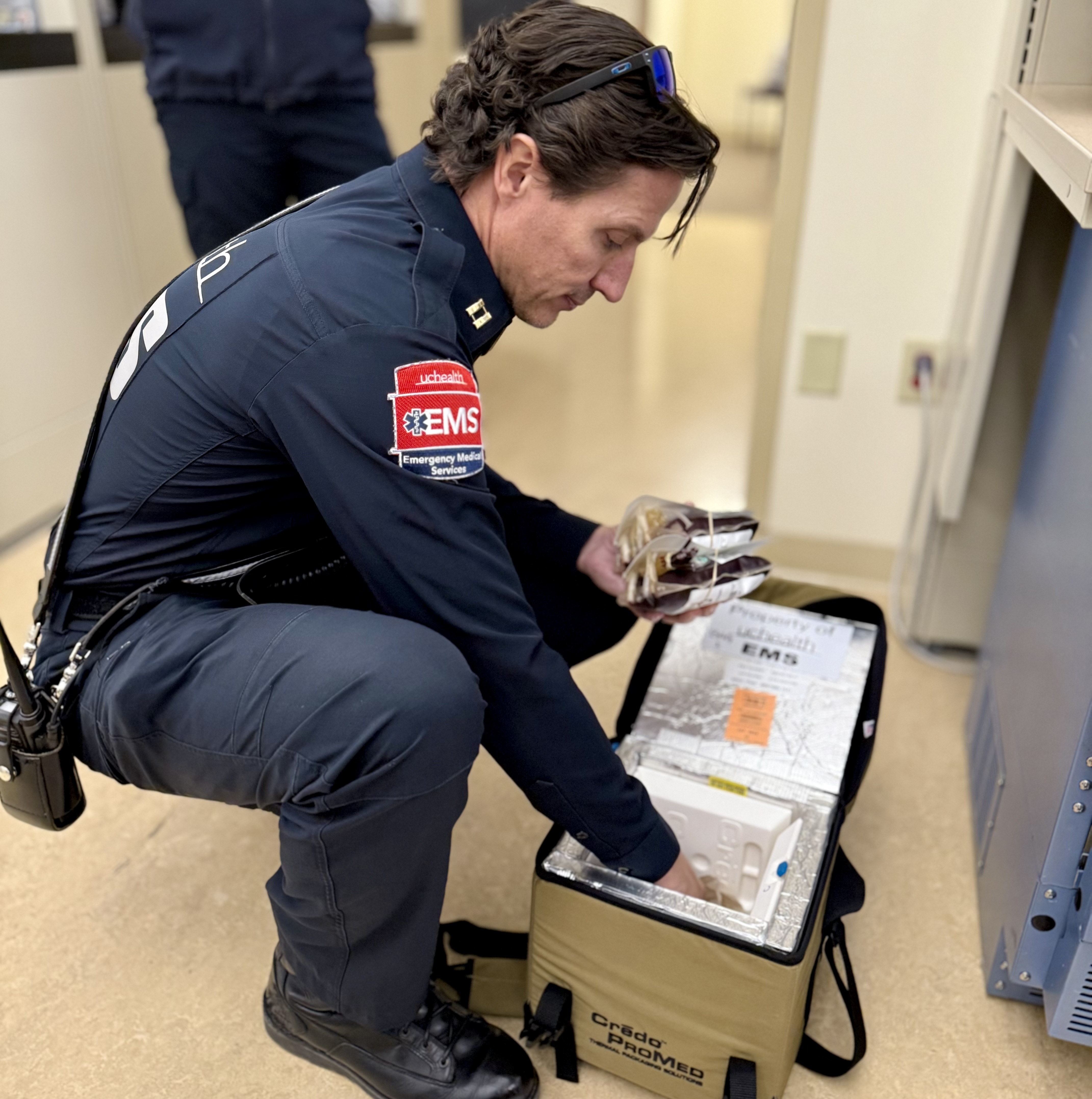 Whole blood program equipment in northeast Colorado
